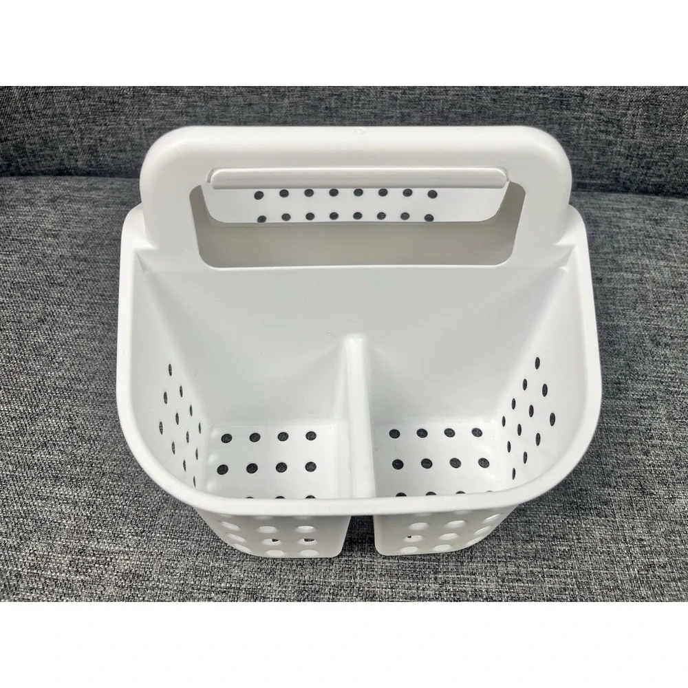 Heavy-duty Small Portable Shower Caddy Plastic Bathroom Office Storage School